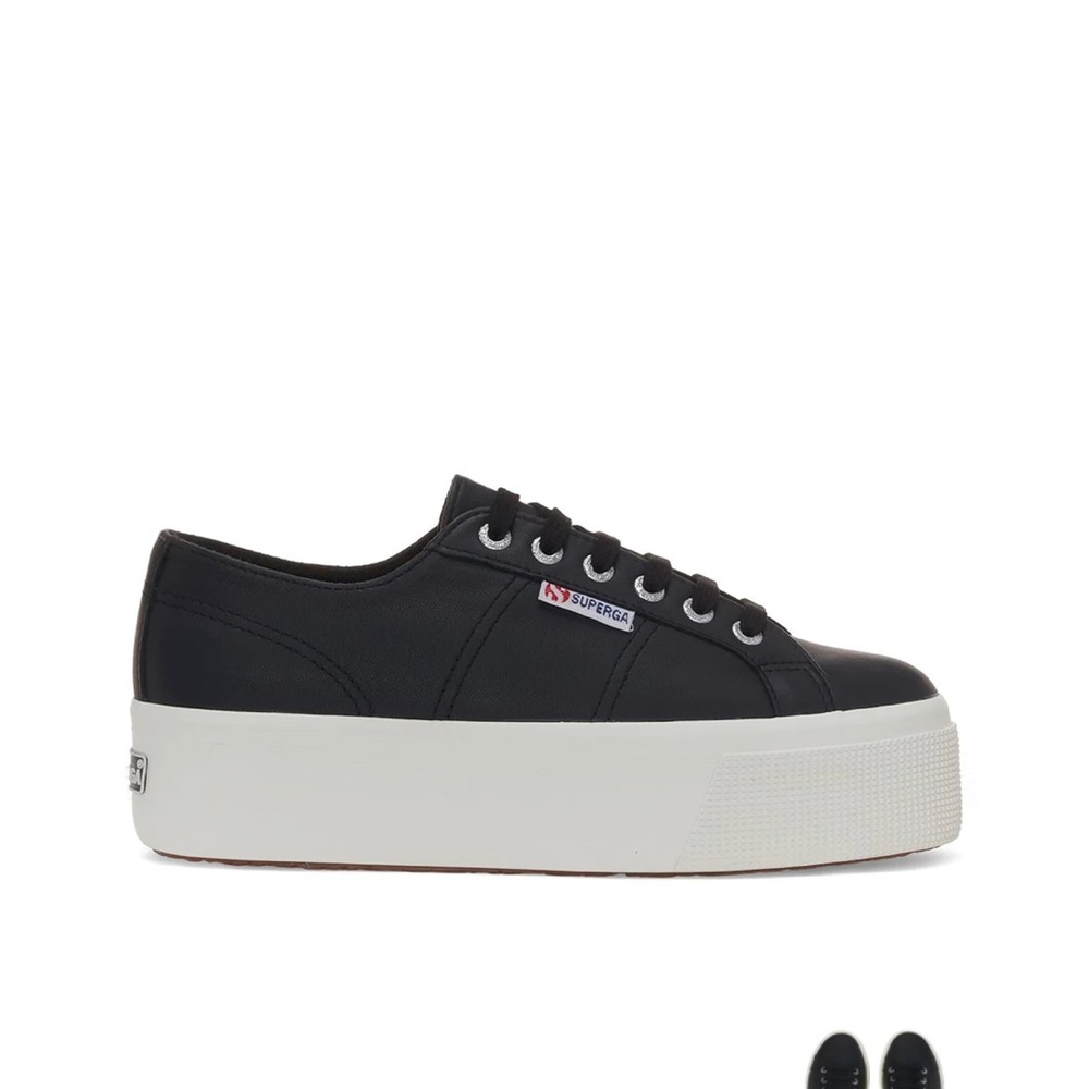 Superga black platform- Napa sneakers size 39